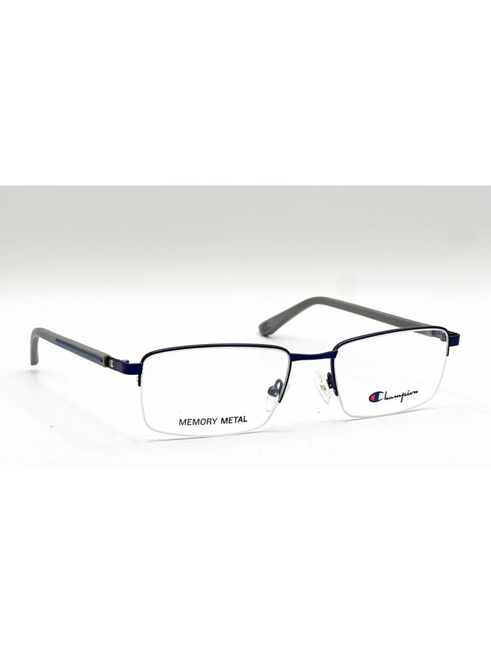 Champion GO C03 Matte Navy Rectangle Authentic Eyeglass Frames 55-19-140